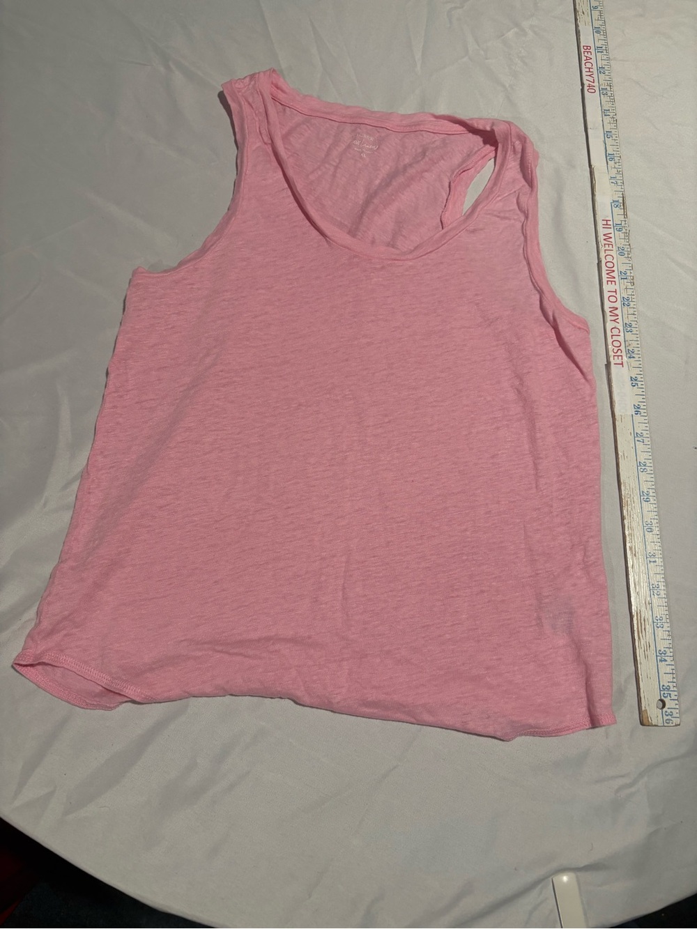 J Crew linen tank top